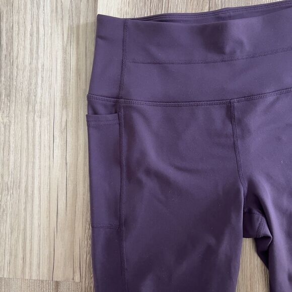 Skechers Women's GoFlex GoWalk High Waisted 7/8 Legging Purple Medium - Picture 3 of 8